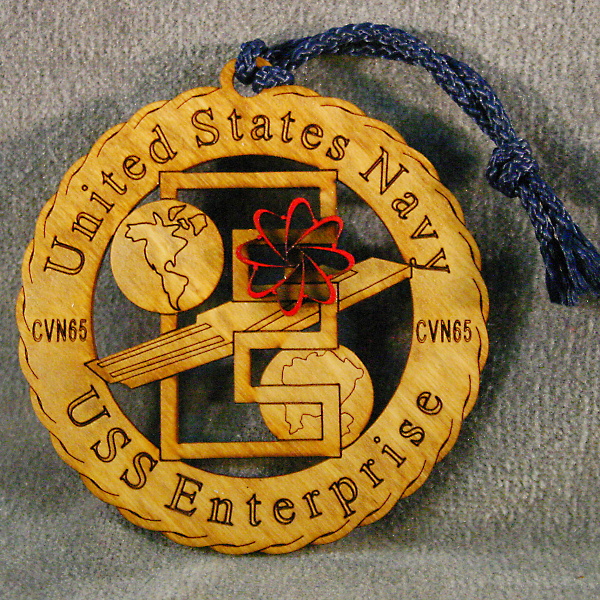 USS Enterprise Ornament - Click Image to Close